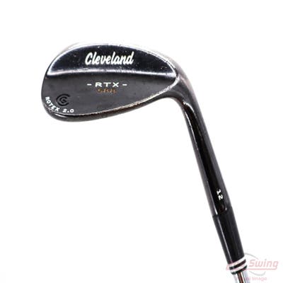 Cleveland 588 RTX 2.0 Black Satin Wedge Sand SW 56° 12 Deg Bounce True Temper Dynamic Gold Steel Wedge Flex Right Handed 35.25in