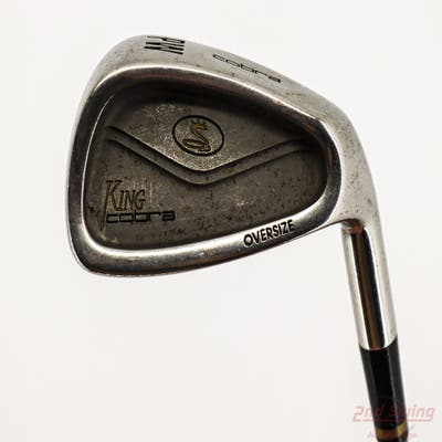 Cobra King Cobra Oversize Single Iron Pitching Wedge PW Stock Graphite Shaft Graphite Stiff Right Handed 36.25in