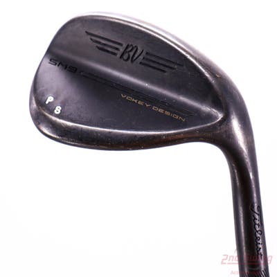 Titleist Vokey SM9 Jet Black Wedge Lob LW 58° 14 Deg Bounce K Grind True Temper Onyx AMT Black Steel Stiff Right Handed 35.5in