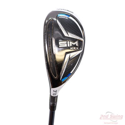 TaylorMade SIM MAX Hybrid 4 Hybrid 22° Fujikura Ventus Blue 6 Graphite Regular Left Handed 40.5in