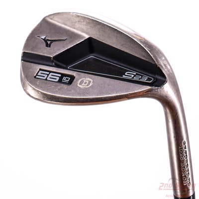 Mizuno S23 Copper Cobalt Wedge Sand SW 56° 10 Deg Bounce D Grind FST KBS Hi-Rev 2.0 Steel Wedge Flex Right Handed 35.5in