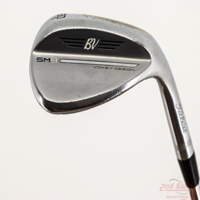 Titleist Vokey SM9 Tour Chrome Wedge Lob LW 60° 10 Deg Bounce S Grind Titleist Vokey BV Steel Wedge Flex Right Handed 35.0in