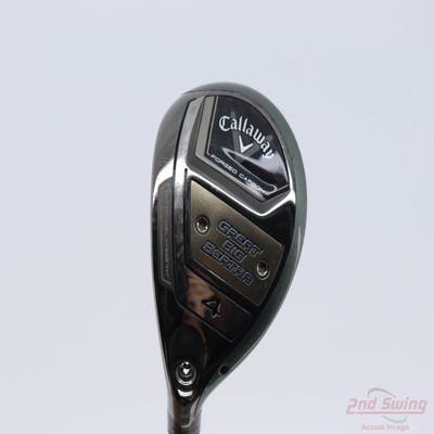 Callaway Great Big Bertha 23 Hybrid 4 Hybrid 20° UST Helium Nanocore IP 60 Graphite Senior Left Handed 40.25in