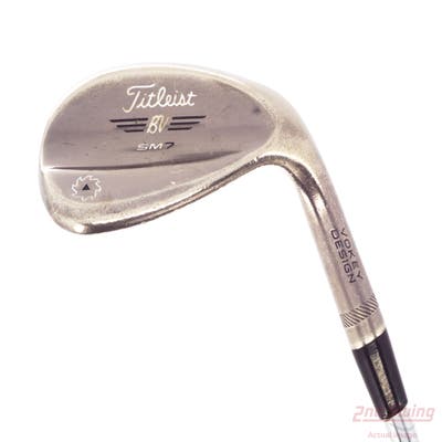 Titleist Vokey SM7 Brushed Steel Wedge Lob LW 58° 14 Deg Bounce K Grind SM7 BV Steel Wedge Flex Right Handed 35.0in