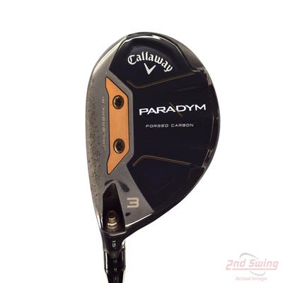 Callaway Paradym Fairway Wood 3 Wood 3W 15° Mitsubishi Kai'li White 70 Graphite Stiff Left Handed 43.5in
