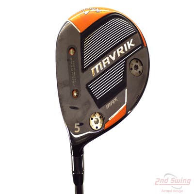 Callaway Mavrik Max Fairway Wood 5 Wood 5W UST Mamiya Helium Black 5 Graphite Senior Left Handed 42.75in