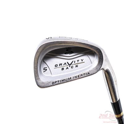 Cobra Gravity Back Single Iron 5 Iron Stock Graphite Shaft Graphite Regular Right Handed 38.5in