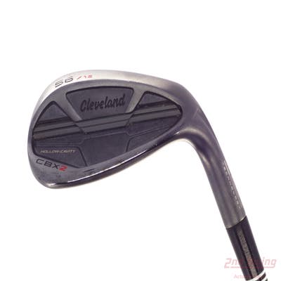 Cleveland CBX 2 Black Satin Wedge Sand SW 56° 12 Deg Bounce True Temper Dynamic Gold 115 Steel Wedge Flex Right Handed 35.0in