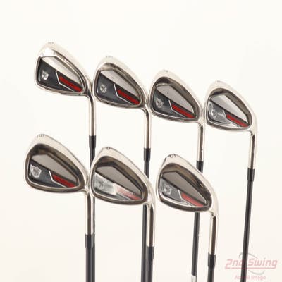 Wilson Staff Dynapwr Iron Set 5-PW GW Fujikura AXIOM 75 Graphite Senior Right Handed -1/2"