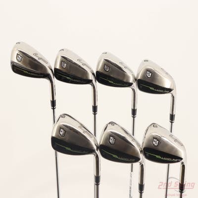 Wilson Staff Launch Pad 2 Iron Set 5-PW GW FST KBS Max Ultralite Steel Regular Right Handed -1/4"