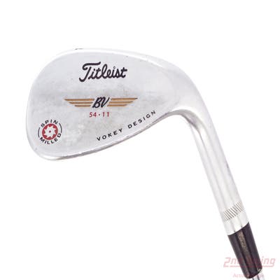 Titleist 2009 Vokey Spin Milled Chrome Wedge Sand SW 54° 11 Deg Bounce Titleist Vokey BV Steel Wedge Flex Right Handed 35.0in