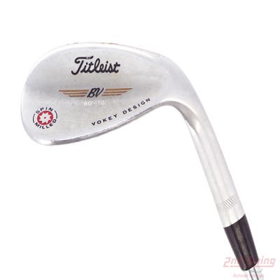 Titleist 2009 Vokey Spin Milled Chrome Wedge Lob LW 60° 10 Deg Bounce Titleist Vokey BV Steel Wedge Flex Right Handed 35.0in