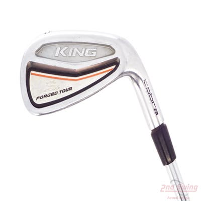Cobra King Forged Tour Single Iron Pitching Wedge PW FST KBS Tour FLT Steel Stiff Right Handed 35.75in