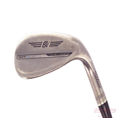 Titleist Vokey SM10 Nickel Wedge Sand SW 56° 10 Deg Bounce S Grind Aerotech SteelFiber i80cw Graphite Regular Right Handed 35.25in