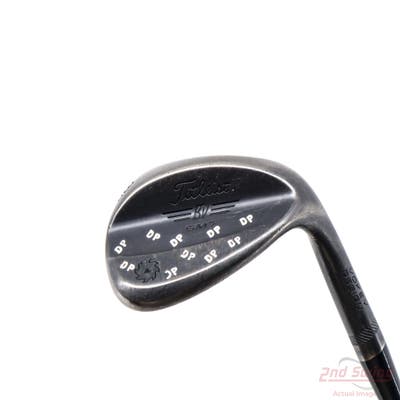 Titleist Vokey SM7 Jet Black Wedge Lob LW 58° 12 Deg Bounce D Grind True Temper AMT Tour White Steel Stiff Right Handed 35.0in