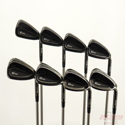 Ping G710 Iron Set 4-PW GW Aerotech SteelFiber i70cw Graphite Regular Right Handed Black Dot +3/4"