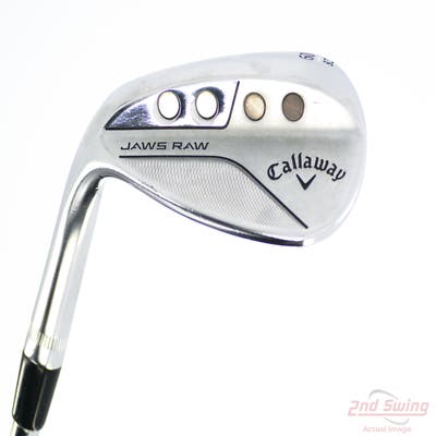 Callaway Jaws Raw Chrome Wedge Lob LW 60° 8 Deg Bounce Z Grind Nippon NS Pro Modus 3 125 Wdg Steel Wedge Flex Left Handed 35.5in