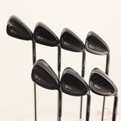 Ping G710 Iron Set 5-PW SW UST Mamiya Recoil 780 ES Graphite Regular Right Handed Orange Dot STD