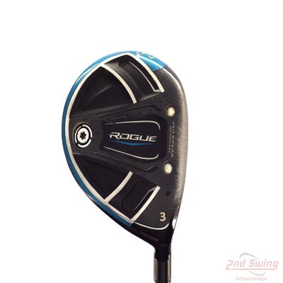 Callaway Rogue Fairway Wood 3 Wood 3W Aldila Quaranta Blue 50 Graphite Regular Right Handed 43.5in