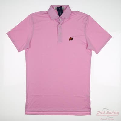 New Mens Holderness and Bourne Polo Medium M Pink MSRP $44