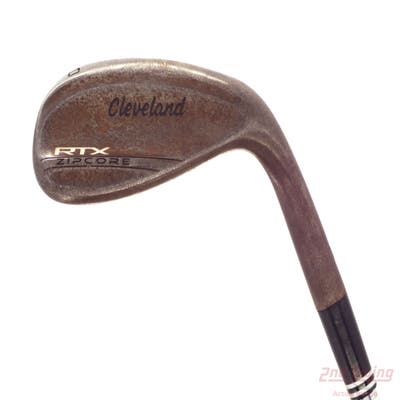 Cleveland RTX ZipCore Raw Wedge Lob LW 60° 10 Deg Bounce Mid Dynamic Gold Spinner TI Steel Wedge Flex Right Handed 35.5in