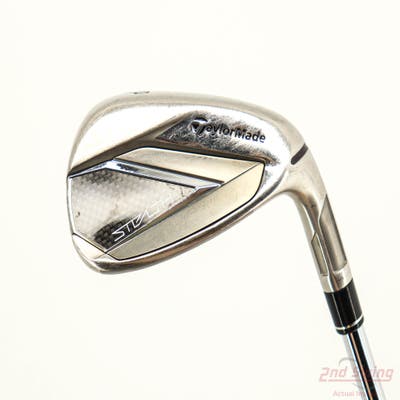 TaylorMade Stealth Single Iron Pitching Wedge PW Stock Steel Shaft Steel Stiff Right Handed 35.75in