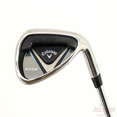Callaway Edge Single Iron Pitching Wedge PW Callaway Stock Steel Steel Regular Right Handed 35.5in