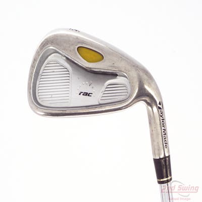 TaylorMade Rac OS 2005 Single Iron 6 Iron TM T-Step 90 Steel Stiff Right Handed 37.75in