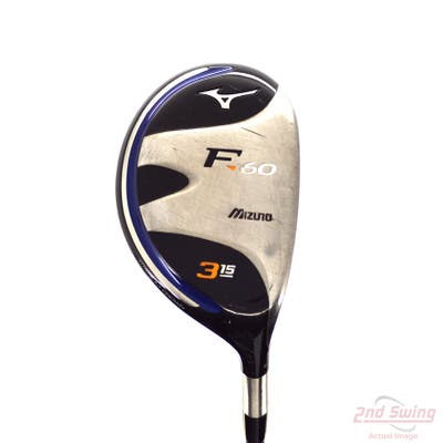 Mizuno F-60 Fairway Wood 3 Wood 3W 15° Mizuno Exsar FS3 Graphite Stiff Right Handed 43.5in