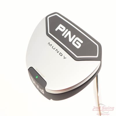 Ping 2023 Mundy Putter Straight Arc Steel Right Handed Green Dot 38.0in