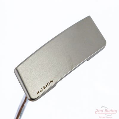Ping PLD Milled Kushin Satin Putter Steel Left Handed Black Dot 35.0in