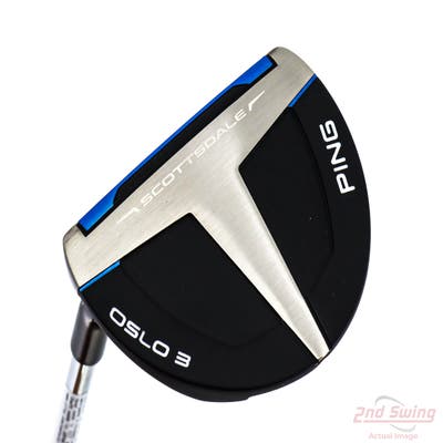 Ping 2025 Scottsdale Oslo 3 Putter Steel Left Handed Black Dot 35.0in