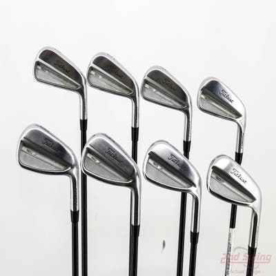 Titleist 2023 T150 Iron Set 4-GW Mitsubishi MMT 105 Graphite Tour X-Stiff Right Handed +1/4"