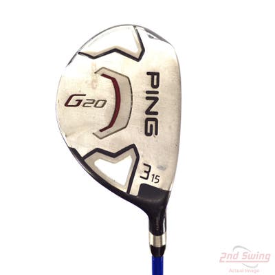 Ping G20 Fairway Wood 3 Wood 3W 15° Accra Dymatch RT S2-70 Graphite Stiff Right Handed 43.75in