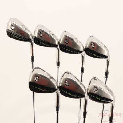 Wilson Staff Launch Pad 2 Iron Set 5-PW SW FST KBS Max Ultralite Steel Stiff Right Handed -1/2"