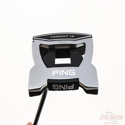 Ping 2023 Tomcat 14 Putter Straight Arc Steel Right Handed Black Dot 37.75in
