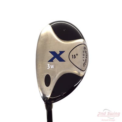 Callaway X Fairway Wood 3 Wood 3W 15° Callaway Fujikura 60g Graphite Regular Left Handed 43.25in