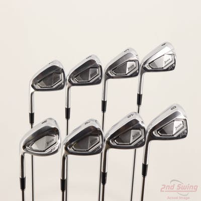 Srixon ZXi5 Iron Set 4-PW AW Project X LZ 6.0 Steel Stiff Left Handed -1/4"