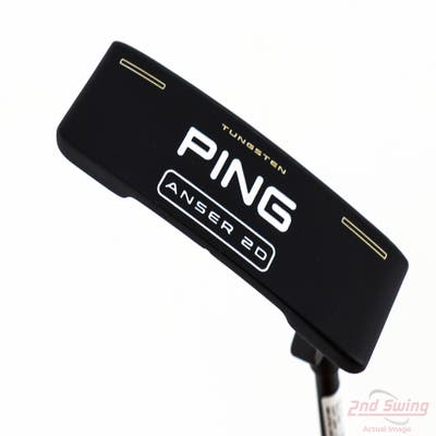 Ping 2023 Anser 2D Putter Slight Arc Graphite Right Handed Black Dot 34.25in