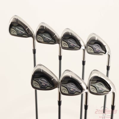 Callaway Steelhead XR Iron Set 4-PW Matrix Ozik Program F15 Graphite Regular Right Handed STD