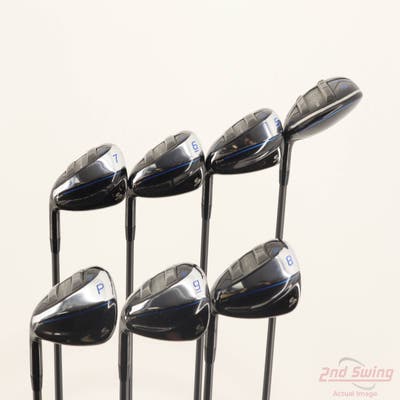 Cobra 2021 T-Rail Combo Iron Set 4H 5-PW Cobra Ultralite 50 Graphite Regular Left Handed STD