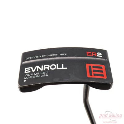 Evnroll ER2 Mid Blade Black Putter Steel Right Handed 34.0in