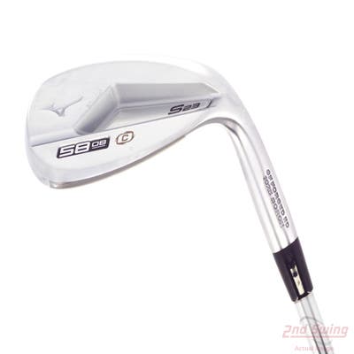 Mizuno S23 Satin Chrome Wedge Lob LW 58° 8 Deg Bounce C Grind True Temper Dynamic Gold 95 Steel Regular Right Handed 36.0in