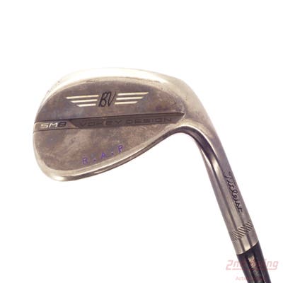 Titleist Vokey SM8 Brushed Steel Wedge Lob LW 58° 8 Deg Bounce M Grind Titleist Vokey BV Steel Wedge Flex Right Handed