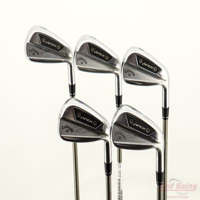 Callaway Apex Ai200 Iron Set 6-PW Aerotech SteelFiber fc80 Graphite Regular Right Handed +1/4"