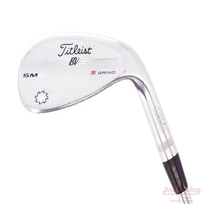 Titleist Vokey SM6 Tour Chrome Wedge Sand SW 56° 10 Deg Bounce S Grind SM6 BV Steel Wedge Flex Right Handed 35.25in