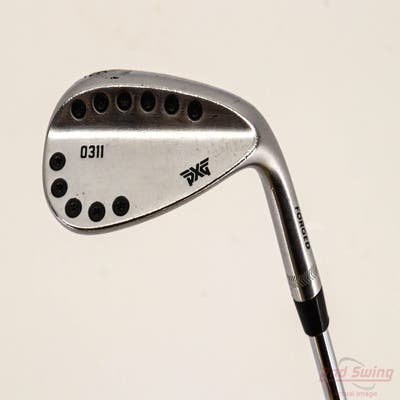 PXG 0311 Chrome Wedge Sand SW 56° 14 Deg Bounce Dynamic Gold Tour Issue S400 Steel Stiff Right Handed 35.5in