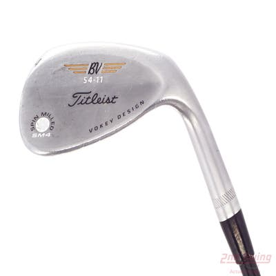 Titleist Vokey Spin Milled SM4 Chrome Wedge Sand SW 54° 11 Deg Bounce Graphite Design Tour AD 50i Graphite Ladies Right Handed 35.25in
