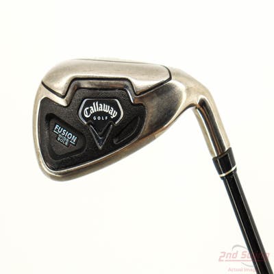 Callaway Fusion Wide Sole Single Iron 9 Iron Callaway Stock Graphite Graphite Regular Right Handed 37.0in