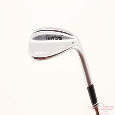 Cleveland RTX 4 Tour Satin Wedge Lob LW 58° 6 Deg Bounce Low Dynamic Gold Tour Issue S400 Steel Stiff Right Handed 34.5in
